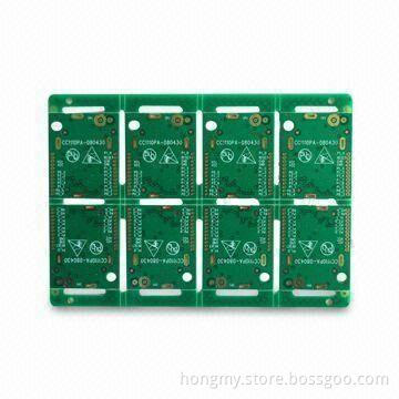 Double-sided PCB, Made of FR4 Base Material with 1oz Copper Thickness and HASL Surface Finish